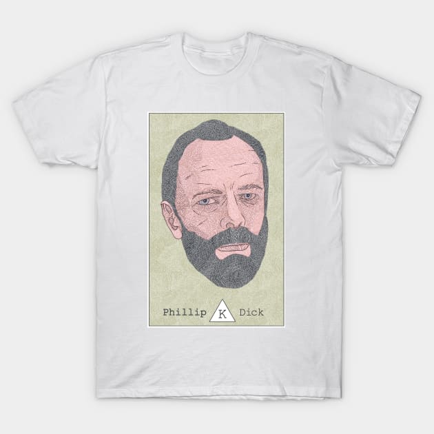 Phillip K Dick T-Shirt by djdillustration